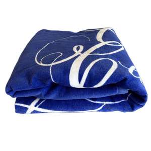 ผ้าขนหนูชายหาดผ้าฝ้ายเทอร์รี่พิมพ์โลโก้แบบกำหนดเอง - Product Image 1