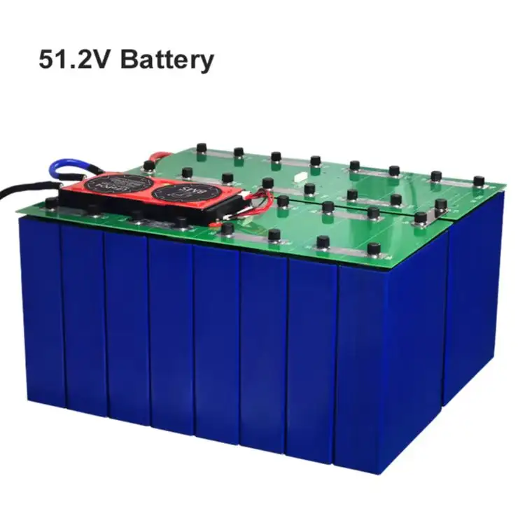 Batteria di accumulo solare batteria Lifepo4 da 48 Volt 280Ah 16 pezzi Ev uso domestico batterie Lifepo4 da 48 V per auto