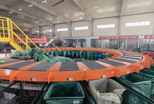 Karussells or tierer Kunden spezifischer Kreuz gürtels or tierer für das Logistik lager Pakets ortier <span class=keywords><strong>system</strong></span>