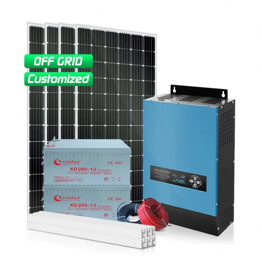 5KW 1500 Wát năng lượng mặt trời hệ thống năng lượng giá 2kw 3500 Wát 3000 Watt 5 KW năng lượng mặt trời nhà Bảng điều khiển Off Grid 1000 Wát 5000 Wát hệ thống 1kw hoàn chỉnh cho bán