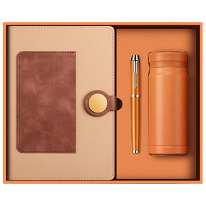 Tùy chỉnh PU da khuyến mại máy tính xách tay kinh doanh Tạp Chí Nhật Ký với logo cho quà tặng Set - Product Image 5
