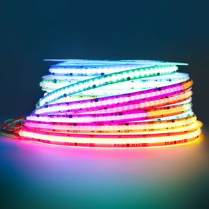 WS2811アドレス指定可能な360/576/720LED/mドリームカラーCOBRGB ICLEDライトストリップRA9012V 24V - Product Image 1