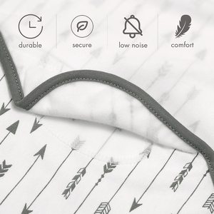 Bộ Quà Tặng Em Bé Mới Sinh Bộ 3 Gói Quấn Em Bé Bằng Vải Cotton, Túi Ngủ Có Thể Điều Chỉnh Cho Trẻ Sơ Sinh - Product Image 5