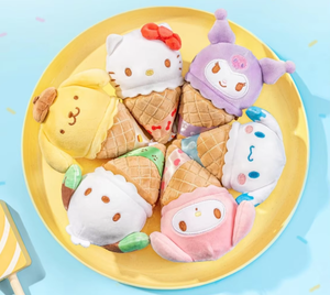 Chính thức sanrioed đông lạnh Kem nón loạt Hongle sang trọng bóp đồ chơi quy mô 1/12 hợp thời trang túi mù Hộp Quà Tặng bức tượng - Product Image 1