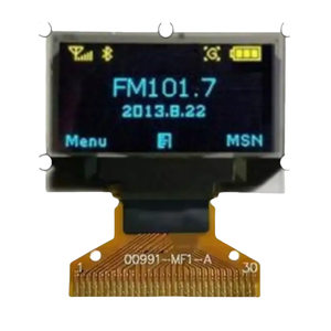 Piccolo 0.96 OLED 128x64 Display LCD rilevatore di radiazioni nucleari giallo/blu con moduli di carta elettronica di tipo PMOLED - Product Image 4