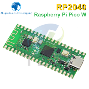 RP2040 Raspberry Pi Pico W Board with 2.4G WiFi Micro Dual-Core 264KB <strong>ARM</strong> Microcomputers High-Performance <strong>Cortex</strong>-M0 <strong>Processor</strong>