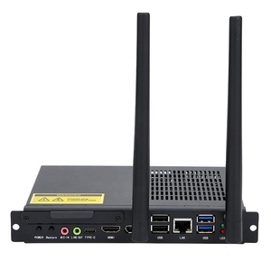 AIO hakiki I3 I5 I7 Intel 3th-smart Gen endüstriyel OPS bilgisayar modülü ile akıllı Fan beyaz tahta interaktif cihaz Mini PC - Product Image 4
