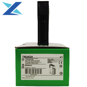 Nuovissimo originale Warehousestock Plc Controller logica di programmazione modulo di uscita analogico Modicon Tm3 TM3AQ4 Plc Controller