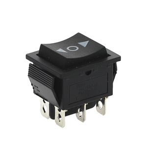KCD4 dpdt 15A 16A 250V on off on 3 pozisyon anlık 6 pin rocker anahtarı VDE KC cUL - Product Image 1