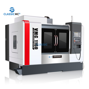 Metal için yüksek hassasiyetli 4 CNC eksenli freze makinesi VMC1160 CNC dikey işleme merkezi - Product Image 1