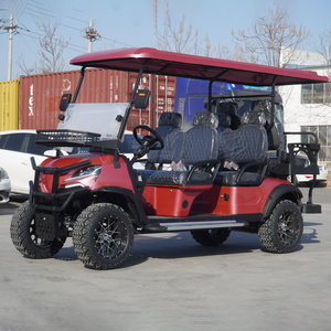 รถกอล์ฟไฟฟ้า F-Series 4 + 2 6-Seater นั่งหรูหราพร้อมมอเตอร์5kW และแบตเตอรี่ลิเธียม - Product Image 3