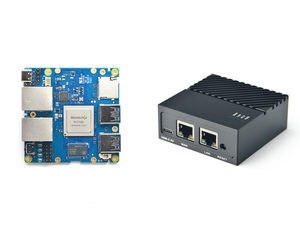 Factory Price NanoPi R4S 4GB metal case Dual Gbps Ethernet Gateways RK3399 Support OpenWrt LEDE <strong>System</strong> V2ray SSR <strong>Linux</strong> Rockchip - Product Image 1