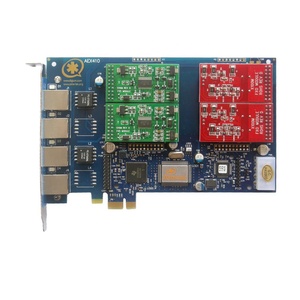 AEX410 4 Ports with 3 <strong>FXS</strong> and 1 <strong>FXO</strong> for /Elastix/trixbox VoIP IP PBX compaitible Digium Sangoma Openvox A400E Atcom freepbx - Product Image 3