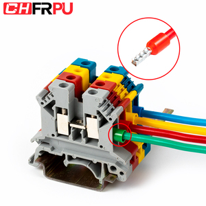 Kablo uç kapağı VE 7508 AWG #20 bakır boru yalıtımlı yüksük bootlace sıkma terminali tel konektörü pin kablo terminali - Product Image 4