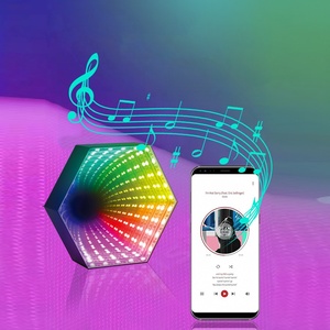 RGB uzaktan kumanda ses aktive müzikli ışık ile yaratıcı dekoratif aydınlatma - Product Image 2