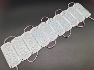 Vurgulama reklam ışık kutusu modülü LED ışık kaynağı ayna ön ışık dekorasyonu dükkanı barlar kırmızı mavi yeşil 12V flaş Strobe - Product Image 6