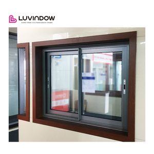 72X48 Inch Đôi Galzed Đôi Kính Cửa Sổ Nhôm Trượt Với Cửa Chớp - Product Image 3