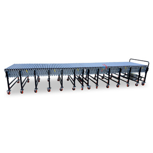 Customized Rubber-coated Anti-slip Flexible Roller <strong>Conveyor</strong> Powered Roller Line Galvanized Roller <strong>Conveyor</strong> for Boxes <strong>Unloading</strong> - Product Image 5