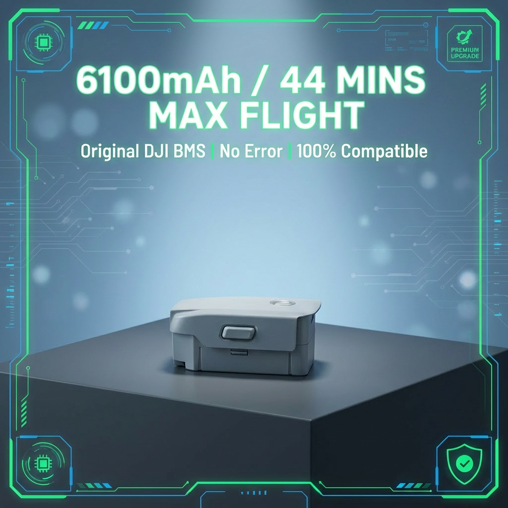 Haute capacité 6100mAh