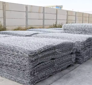 Оцинкованная шестиугольная сетка для габионов, подпорных стен, DIY-проектов и аквакультурных моделей - Product Image 1