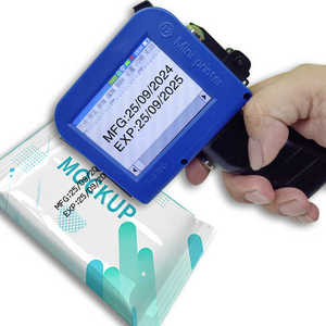 <strong>Manual</strong> Mini Printer Handheld Inkjet Printer Hand Held Portable Ink Jet Printer for Box Logo Batch <strong>Code</strong> <strong>Printing</strong> - Product Image 3