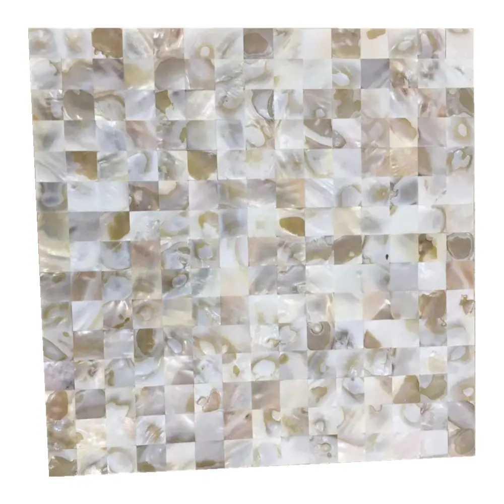Decoração de casa descascar e bastão colorida mãe de azulejos de pérola, mosaico sem costura para chinelo de cozinha, (12 "x 12" , 11 folhas)