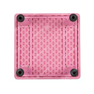 Plastik masa çocuk eğitim masası renkli dikdörtgen masa KT102 - Product Image 6