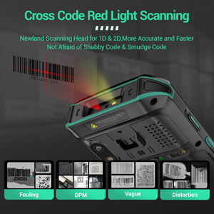 Escáner de código de barras PDA 1D 2D portátil, nueva actualización de 2022 GHz, IP68, 8 núcleos, Android 11, inventario de datos móviles, Terminal PDAs, 2,0 - Product Image 4