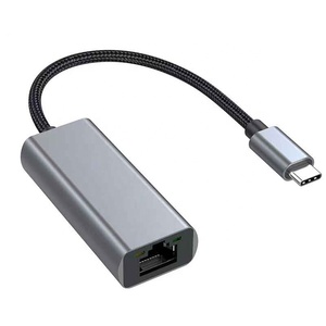 Convertidor de red de 2,5G, adaptador Usb de 100/1000/2500Mbps, SIN controlador necesario, adaptador Ethernet de red Rj45, 2,5G - Product Image 3