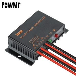 PowMr-regulador de carga de batería de Panel Solar, controlador de carga Solar impermeable IP68, 10A para sistema PV, 10A, 12V, PWM - Product Image 2