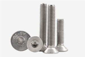 <strong>ASME</strong> <strong>B</strong> 18.3 (T8) Hex Socket Flat Countersunk Head Cap Machine Screws 2#-10# 1.4-3/8 Product Category Bolts - Product Image 2