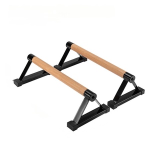 Gymnastics Portable Calisthenics Steel Physical Therapy <strong>Parallel</strong> Bars Push-up Rack for Strength Training Home Gym Use - Product Image 1