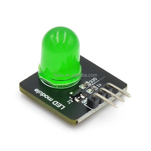 10mm照明モジュールLEDランプセンサーLEDインジケータ赤黄青緑白電子ビルディングブロック10MM LEDモジュール - Product Image 4