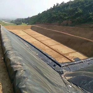 Waterproof <strong>HDPE</strong> Impermeable Membrane 1mm &amp; 2mm Thick Biogas Digester Geomembrane Industrial Design LDPE &amp; LLDPE Material - Product Image 1