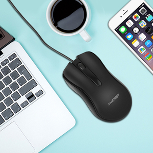 Per ufficio e uso domestico zonFomst USB ottico con facile clic ergonomico 1000DPI portatile Mouse per Computer portatile Mouse per Laptop cablato Mouse - Product Image 3