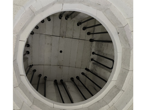 Fornace di tipo elevatore di qualità eccellente 1700C dell'elevatore del forno per il trattamento termico del laboratorio dell'esperimento del solvente di vetro - Product Image 3