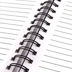 <strong>9</strong>/16&quot; 14.3MM Black for Notebook 3:<strong>1</strong> Pitch 34-loop Calendar School Office Home Double Loop Wire Binding Spines - Product Image 3