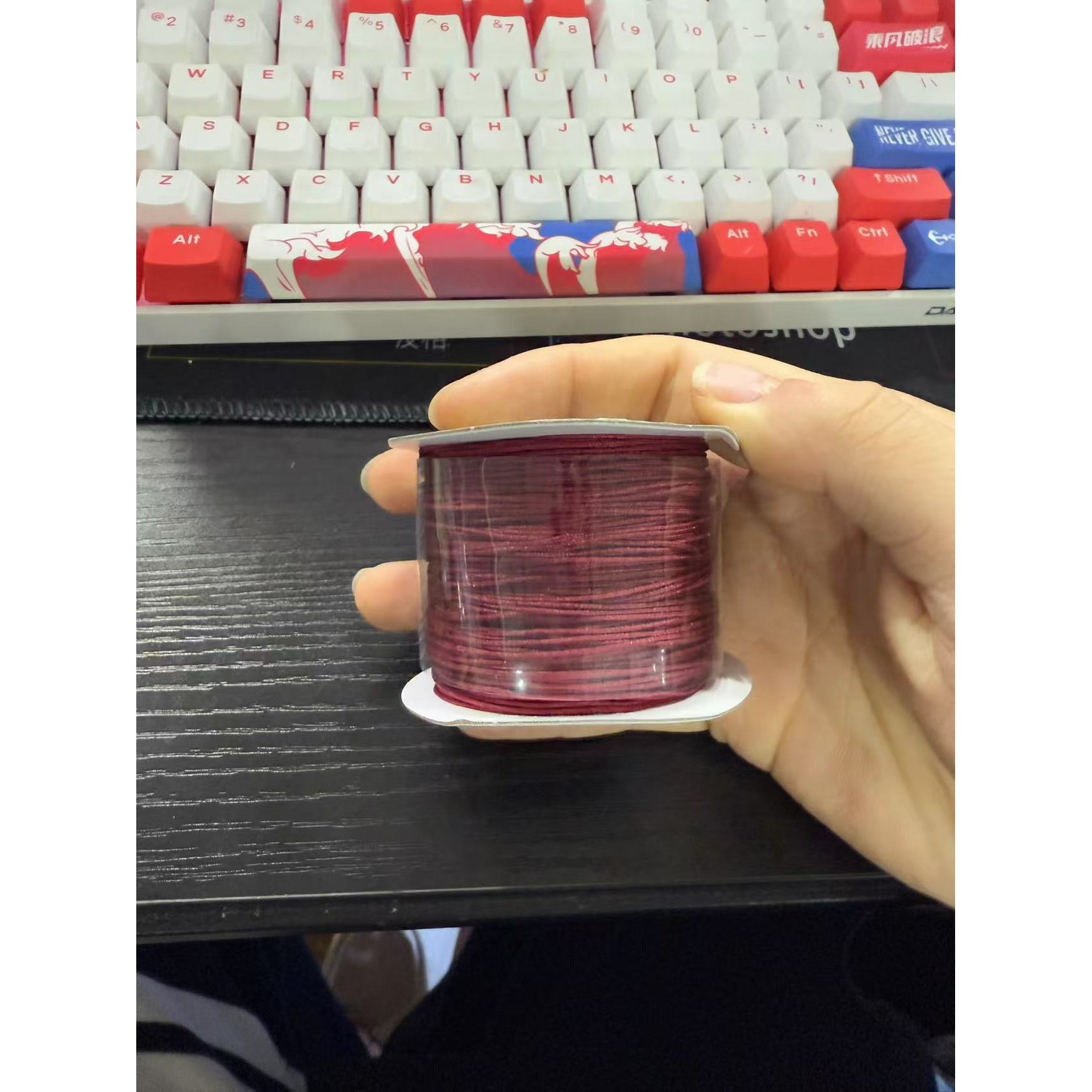 purplish-red