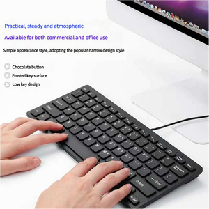 Oem Usb Office <strong>Computer</strong> <strong>Keyboard</strong> Wired Low Profile Chiclet <strong>Keys</strong> Usb Wired Multimedia <strong>Keyboard</strong> Russian Wired <strong>Keyboard</strong> Set - Product Image 3