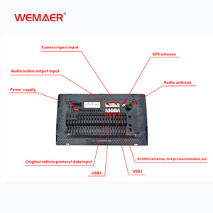 Wemaer Car Player Voice Control Screen Touch Control Front and Rear Dual Recording Navigation Android Player 360 Car Camera - Product Image 2