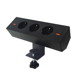 Multi USB Desktop 3 Stecker verlängerung Steckdosen leiste 7 In 1 Tischkante Abnehmbare EU-Steckdose für Office Hotel Home - Product Image 3