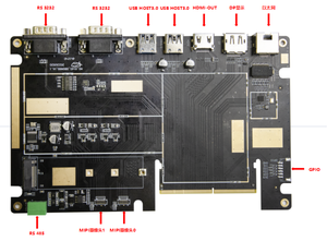 Rockchip RK3588-basierte AI-Programmier controller, Edge-Computing-Industrie-Edge-PC Smart-Computer IoT-PAC-Controller PCBA