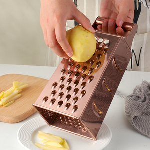 Multipurpose Stainless Steel Manual Vegetable Grater for Vegetables Kitchen <strong>4</strong> in <strong>1</strong> <strong>Multi</strong> Functional Vegetable <strong>Cutter</strong>
