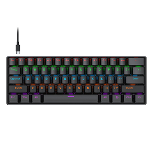 VONN T-WOLF T60 Rgb Double Match Color Mobile Portable <strong>Keyboard</strong> <strong>Custom</strong> Mechanical <strong>Keyboards</strong> - Product Image 1