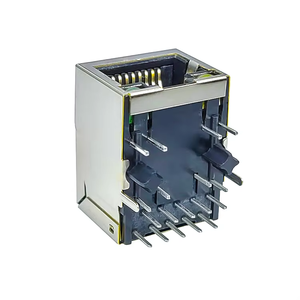 Connettore femmina CAT5/CAT5E RJ45 presa Ethernet Jack 10 p8c