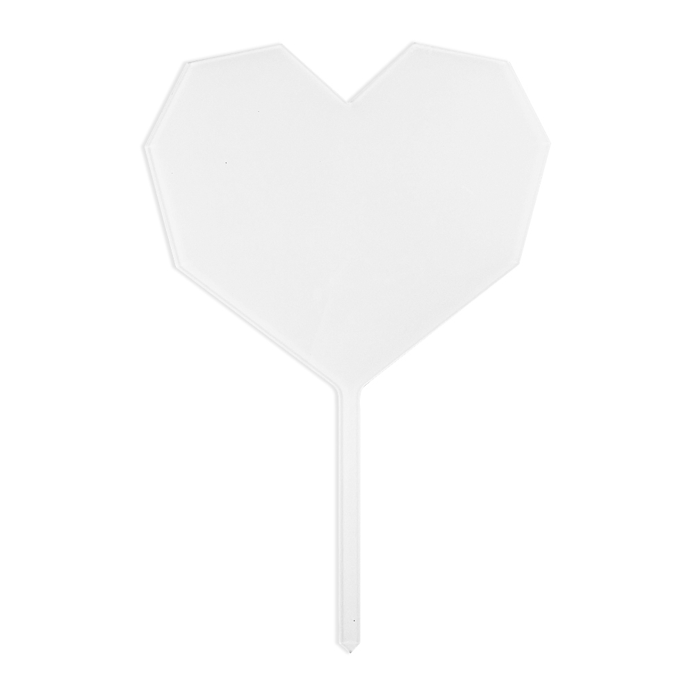Heart Size L:127*188.5*2mm