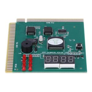 4 cifre Display LCD PC Analyzer Diagnostica Post Card Scheda Madre Tester con Indicatore LED per ISA Bus PCI Scheda Principale - Product Image 3