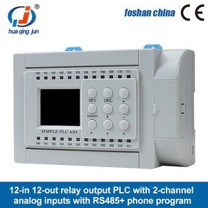 Huaqingjun 12DI 12DO uscita relè PLC ingressi analogici 0-20mA 4-20mA semplice WIFI All-in-one RS485 Modbus RTU PLC per casa intelligente - Product Image 2