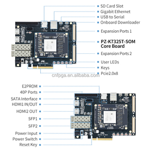 Kit de Evaluación Xilinx, Placa de Desarrollo Fpga, Puzhi, Pcie, Placa Altera, Fpga, 1 Unidad, 1 Unidad, 2 Unidades