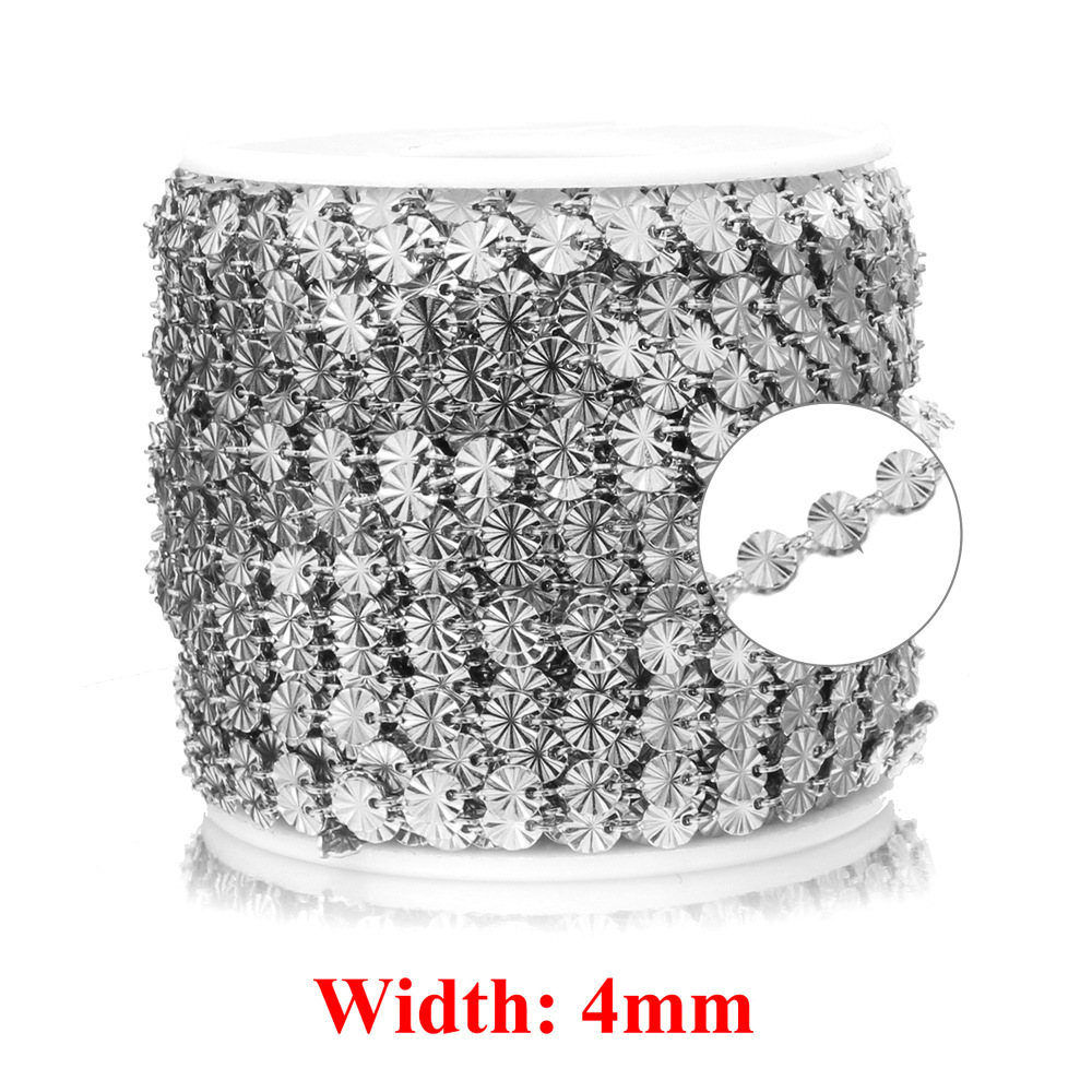 Silver 4mm